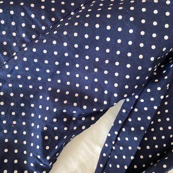 NWOT Ralph Lauren Non Iron button up Navy blue polka dot Ralph shirt - Picture 7 of 7